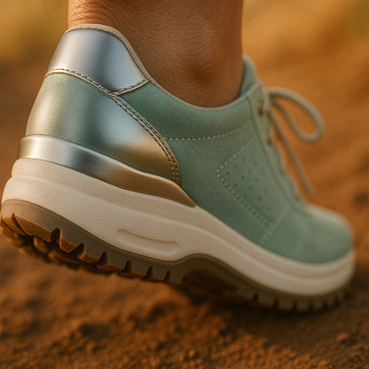 Dam Sneakers Sportiga Vardagsskor med Ortopedisk Komfort