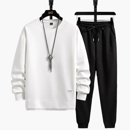 Herr Joggingdress – Modern Avslappnad Stil för Fritid och Träning