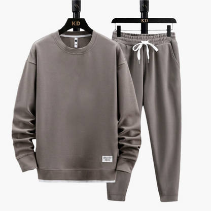 Herr Joggingdress – Modern Avslappnad Stil för Fritid och Träning
