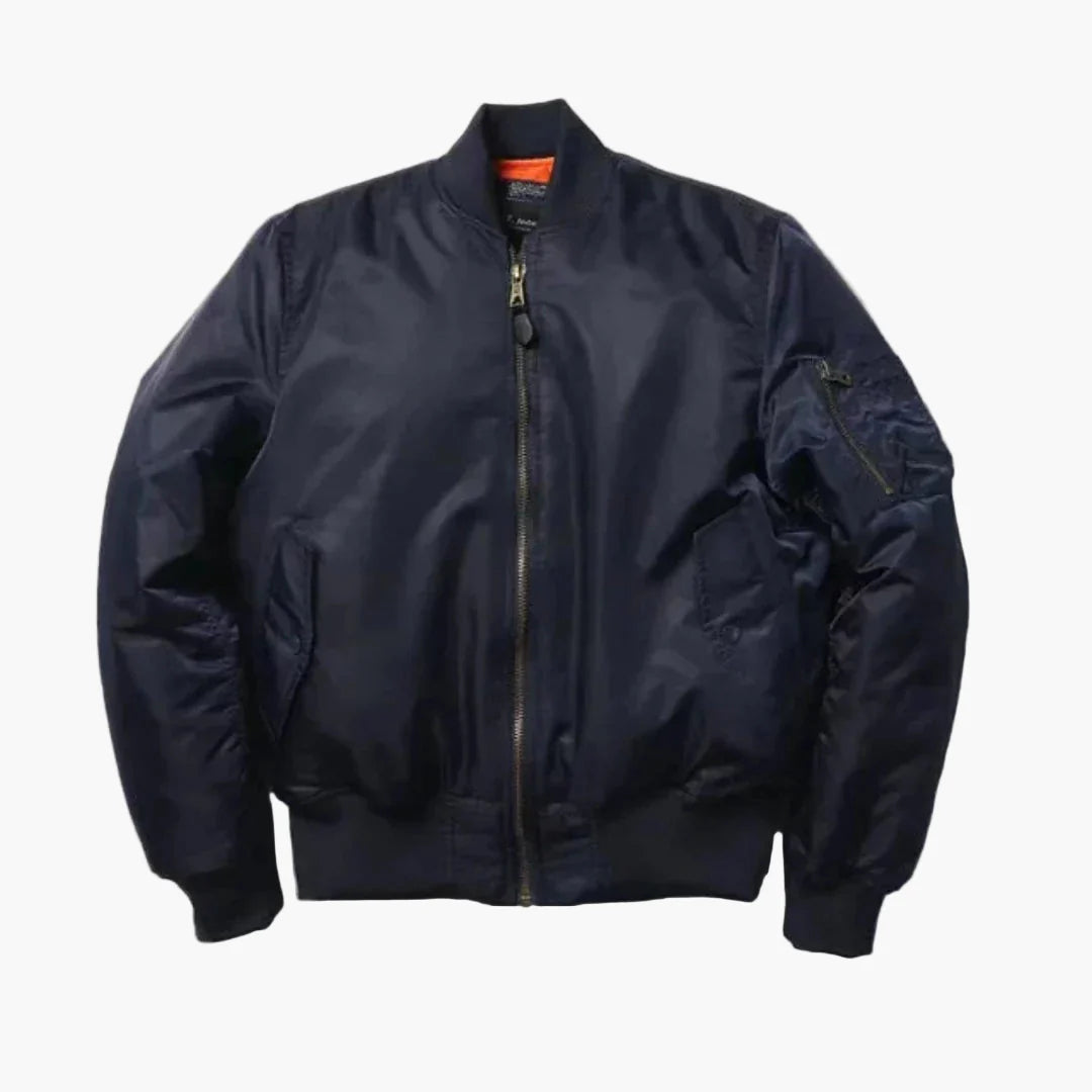 Unisex Bomberjacka Klassisk Stil För Fritid och Urban Look