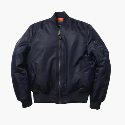 Unisex Bomberjacka Klassisk Stil För Fritid och Urban Look