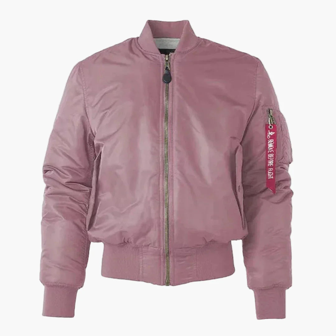 Unisex Bomberjacka Klassisk Stil För Fritid och Urban Look