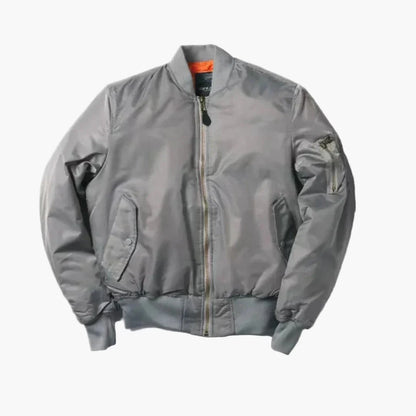 Unisex Bomberjacka Klassisk Stil För Fritid och Urban Look