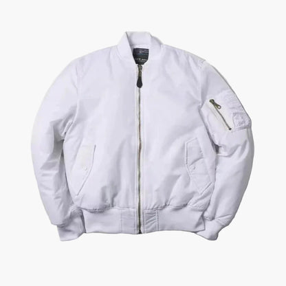 Unisex Bomberjacka Klassisk Stil För Fritid och Urban Look