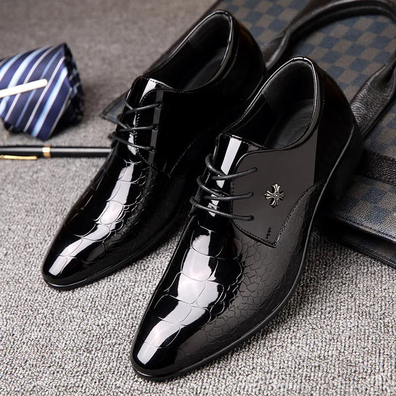 Herr Oxford Skor – Elegant Formell Design för Bröllop & Fest