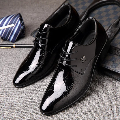 Herr Oxford Skor – Elegant Formell Design för Bröllop & Fest