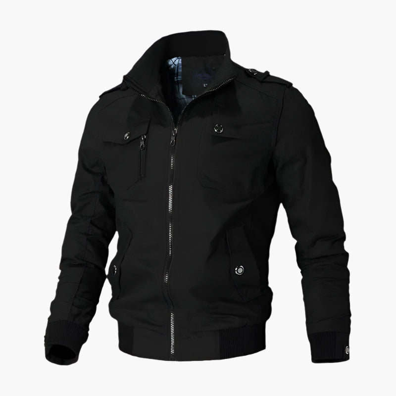 Herrjacka Bomber – Modern Stil och Mångsidig Sommarjacka för Vardag och Fritid