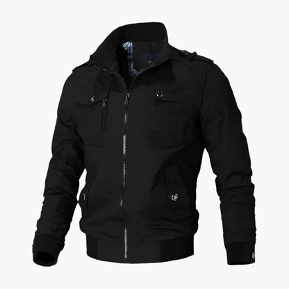 Herrjacka Bomber – Modern Stil och Mångsidig Sommarjacka för Vardag och Fritid