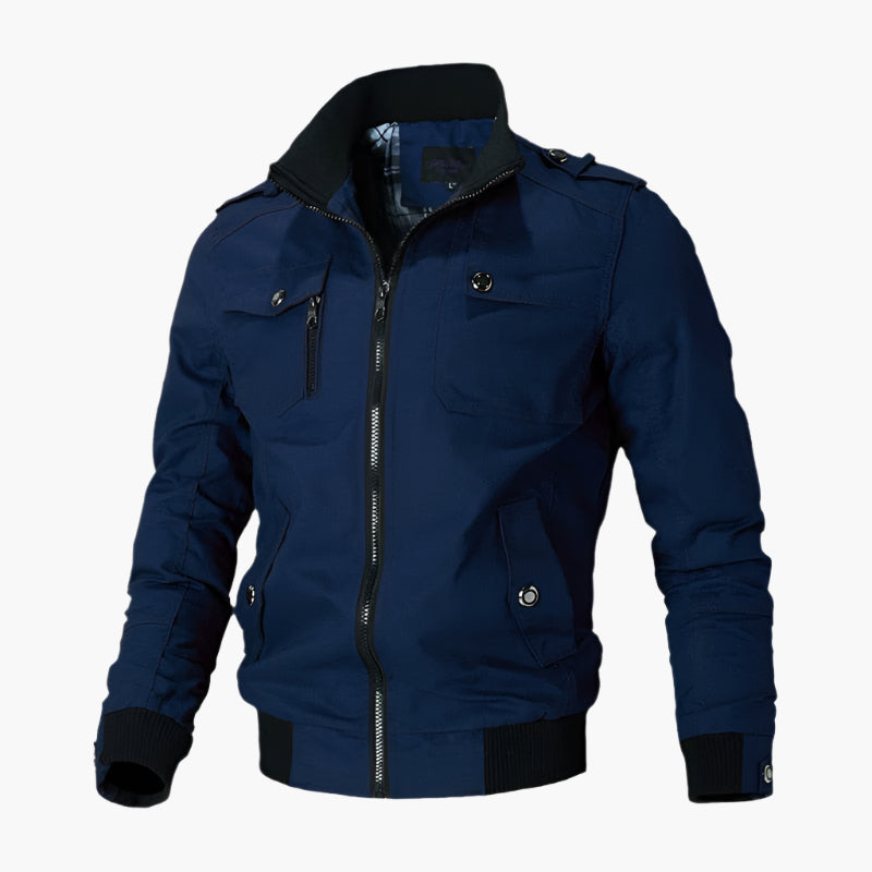 Herrjacka Bomber – Modern Stil och Mångsidig Sommarjacka för Vardag och Fritid