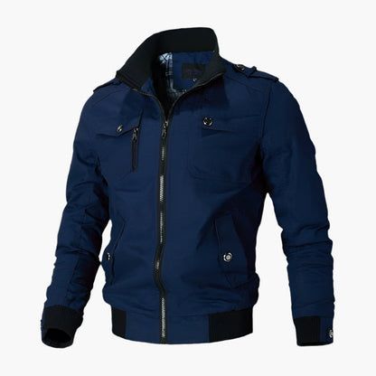 Herrjacka Bomber – Modern Stil och Mångsidig Sommarjacka för Vardag och Fritid