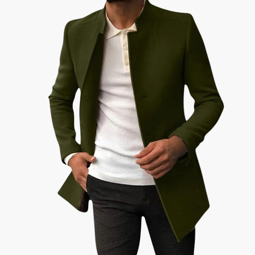 Herr Kappa – Klassisk Vårjacka med Modern Stil för Elegant Vardagsbruk