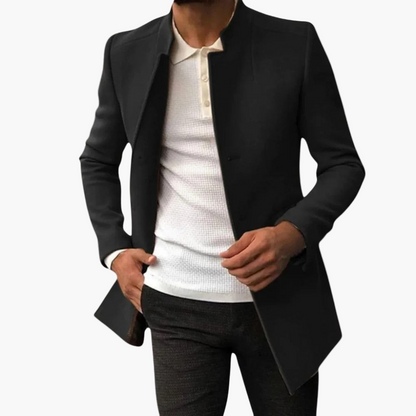 Herr Kappa – Klassisk Vårjacka med Modern Stil för Elegant Vardagsbruk