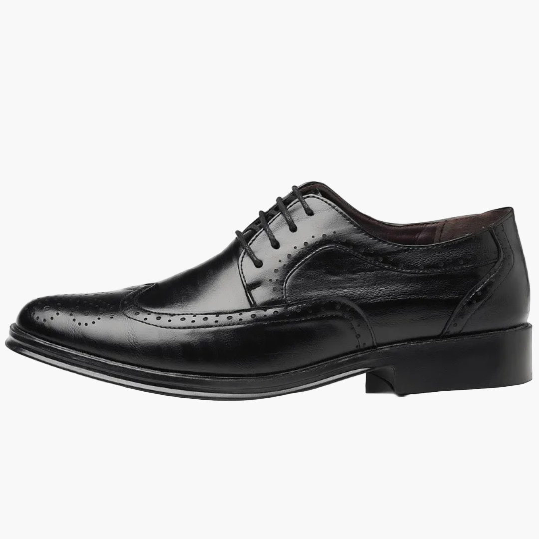 Herr Oxford Brogues Klassiska Formella Skor för Affär och Fest