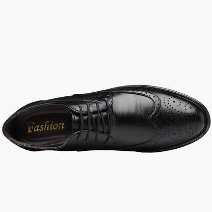 Herr Oxford Brogues Klassiska Formella Skor för Affär och Fest