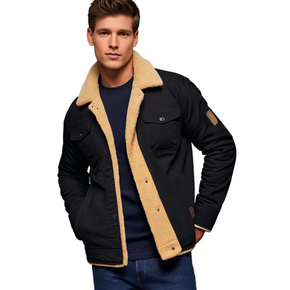 Herrjacka Bomber Vintage Vinter – Varm och Stilfull Vardagsjacka
