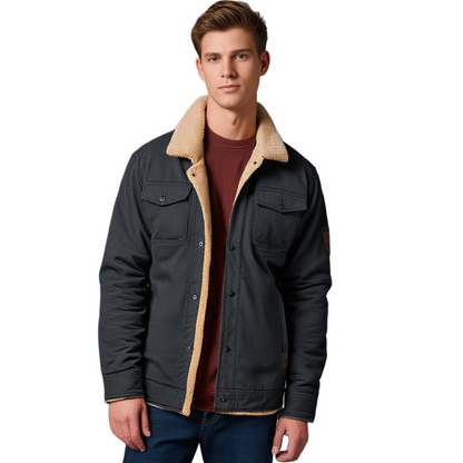 Herrjacka Bomber Vintage Vinter – Varm och Stilfull Vardagsjacka