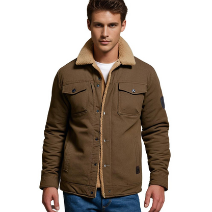 Herrjacka Bomber Vintage Vinter – Varm och Stilfull Vardagsjacka