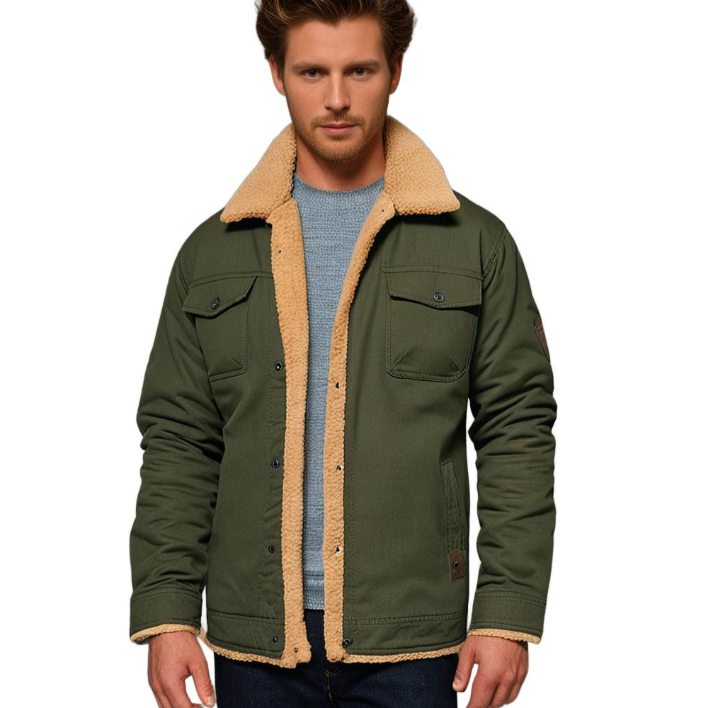 Herrjacka Bomber Vintage Vinter – Varm och Stilfull Vardagsjacka