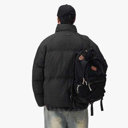 Herr Oversized Puffjacka för Vardagsbruk och Urban Stil