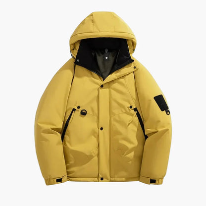 Herr Vinterjacka Parkas – Varm Outdoor Vardagsstil