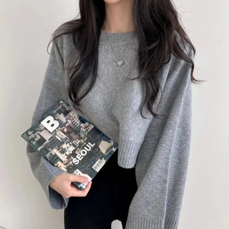 Damtröja med Lös Passform och Trendig Kort Modell – Perfekt för Vardagsbruk och Stilfulla Outfits