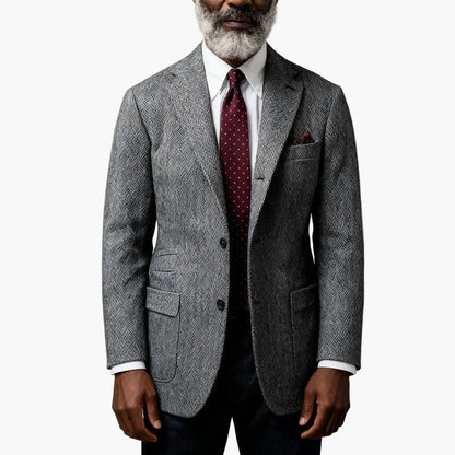 Herr Kavaj Klassisk Skräddarsydd Stil för Affär och Fest