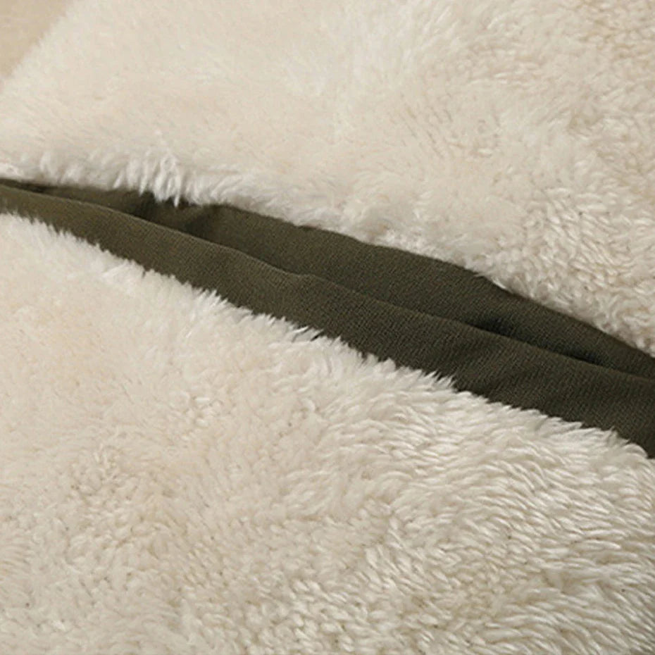 Herrarnas vinterparkas – Modern outdoorjacka med huva och generös passform