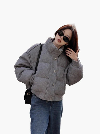 Damjacka i modernt oversize-stil – Trendig och avslappnad vardagslook