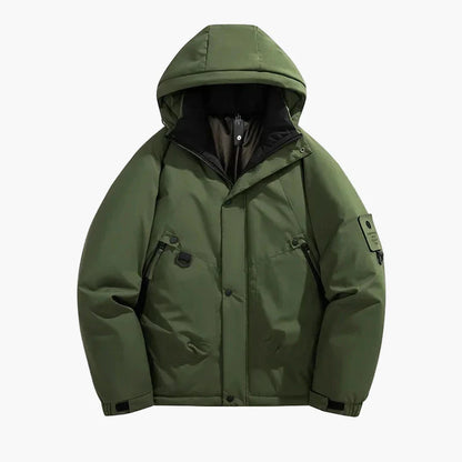 Herr Vinterjacka Parkas – Varm Outdoor Vardagsstil