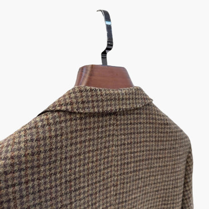 Herrkavaj – Klassisk Rutigt Mönster, Elegant Stil för Arbete och Fritid