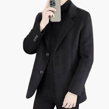 Herr Klassisk Kavaj för Vardag och Arbete – Stilren och Elegant