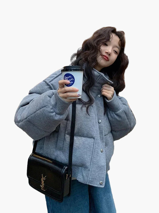 Damjacka i modernt oversize-stil – Trendig och avslappnad vardagslook