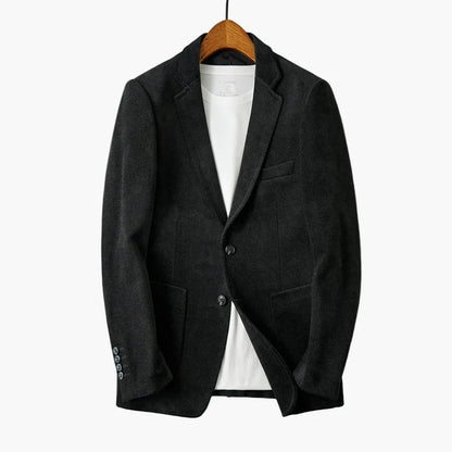 Herr Elegant Kavaj Blazer – Klassisk Stil för Arbete och Fest