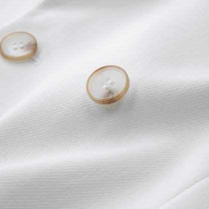 Herr Elegant Dubbelknäppt Kavaj för Fest och Bröllop