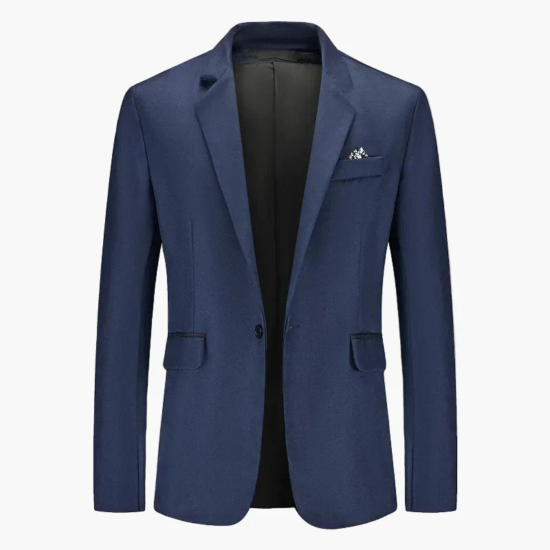 Herr Elegant Kavaj för Fest och Arbete – Slim Fit Blazer för Män