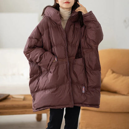 Femke-   Parka med huva för kvinnor