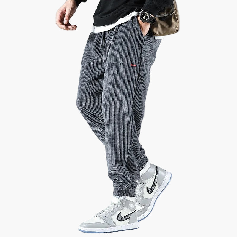 Herrbyxor för vardag och fritid – Avslappnad streetwear, sportiga joggingbyxor