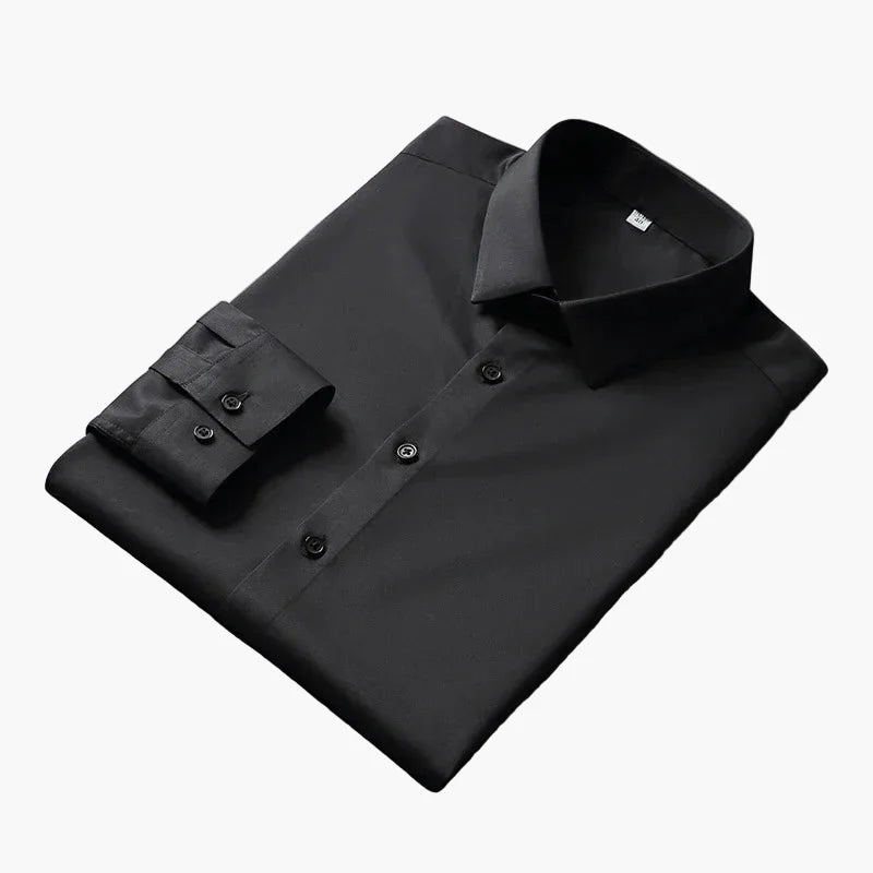 Herrskjorta Business Slim Fit – Elegant och Modern för Kontor och Fester