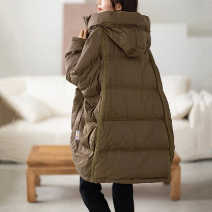 Femke-   Parka med huva för kvinnor