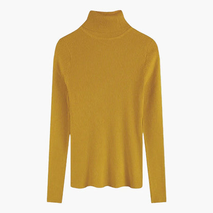 Dam Tunn Polotröja – Elegant Vardagsstil och Lager-på-lager