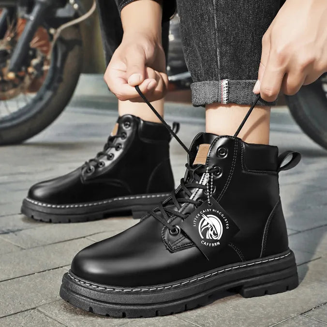 Ian – Robusta herrkängor i PU-konstläder