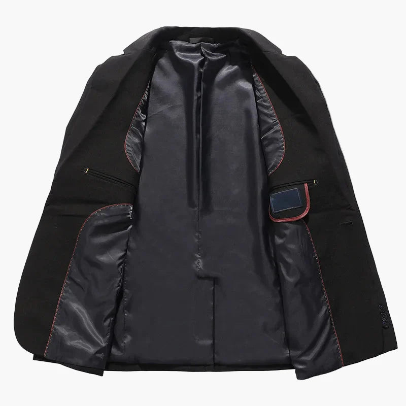 Herrkostym – Klassisk formell tredelad affärsdräkt för män