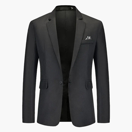 Herr Elegant Kavaj för Fest och Arbete – Slim Fit Blazer för Män