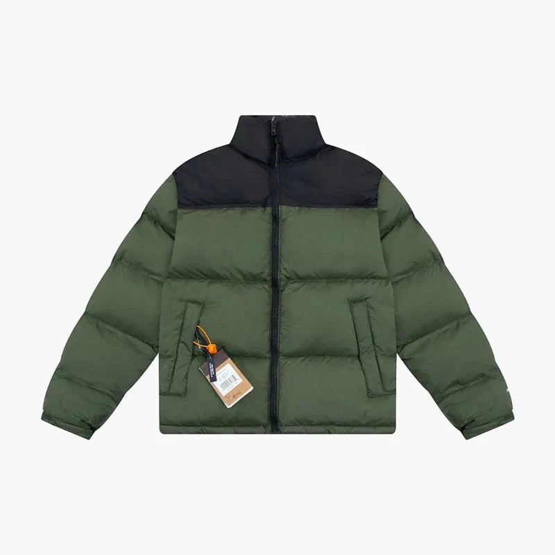 Herrarnas trendiga pufferjacka för vinter och fritid