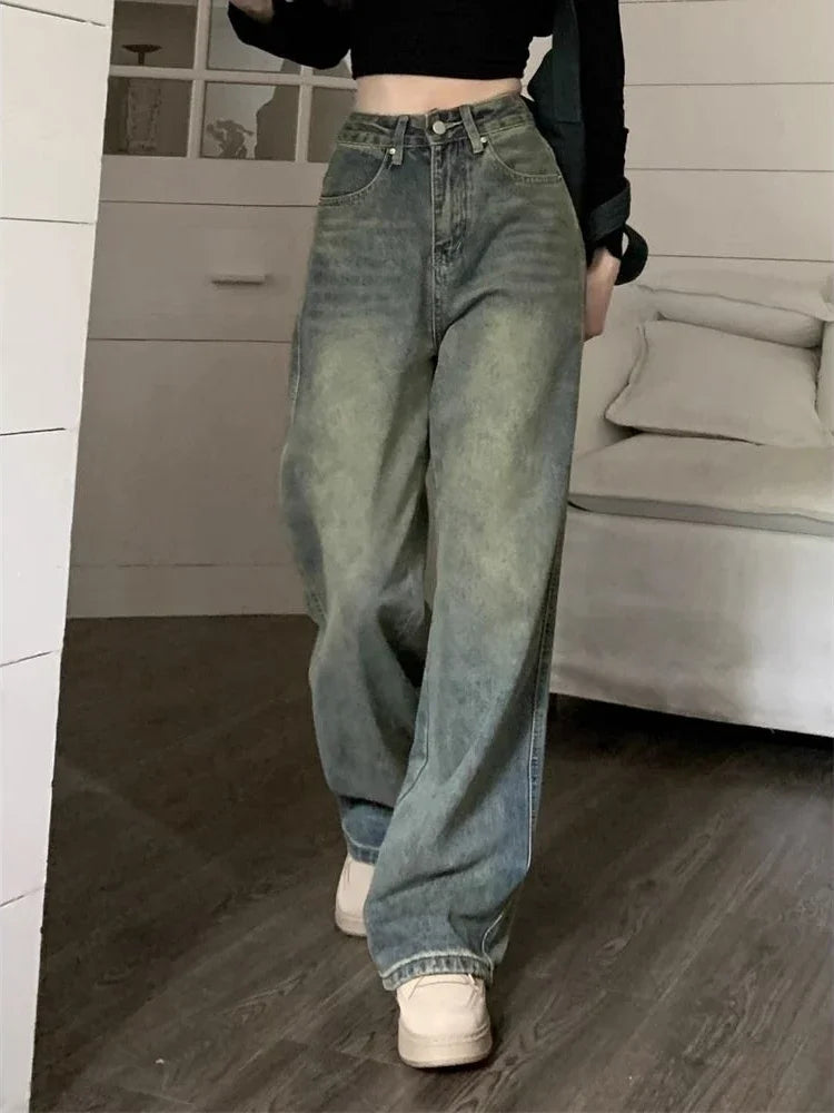 Sylvia-Baggy Vida Jeans För Kvinnor