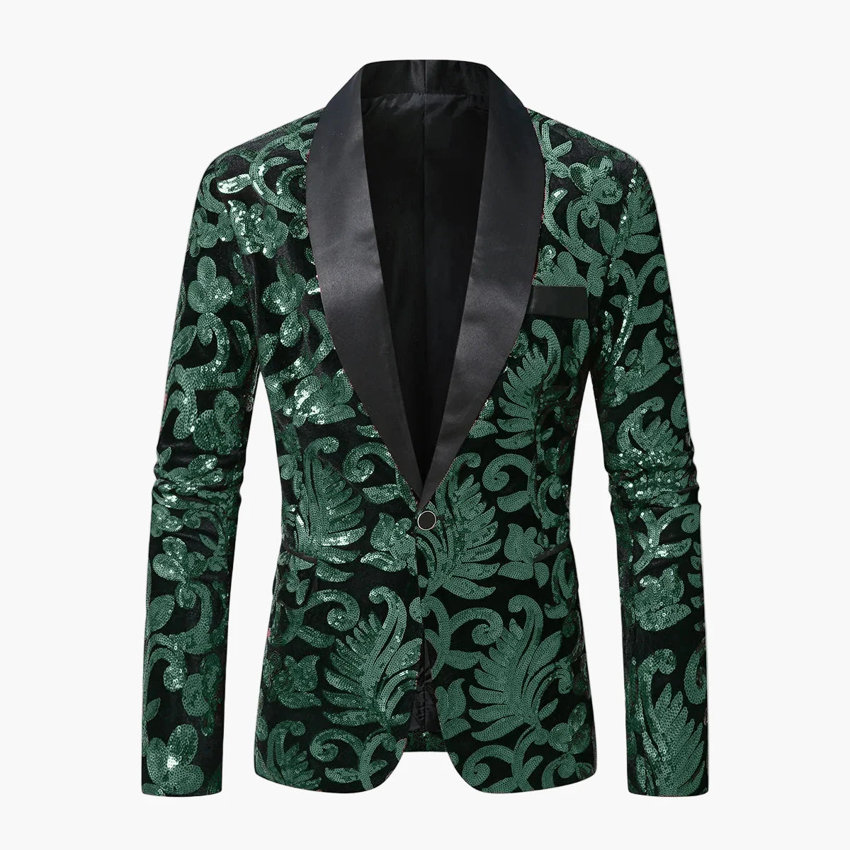Herr Smokingkavaj Festlig Slim Fit – Blazer För Bröllop & Galakväll