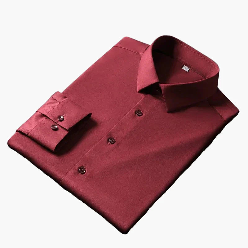 Herrskjorta Business Slim Fit – Elegant och Modern för Kontor och Fester