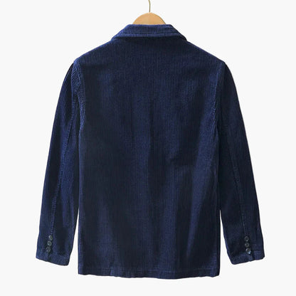 Herr Elegant Varm Höst/Vinter Kavaj – Klassisk Ledig Stil med Modern Touch