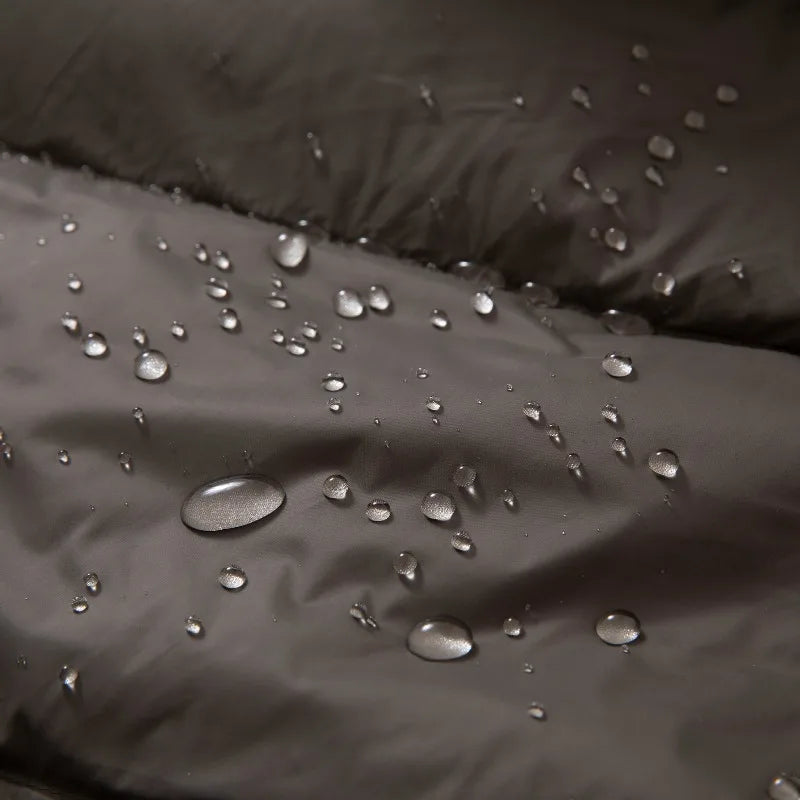 Herrarnas vinterjacka med huva – Varm och avslappnad vardagsstil