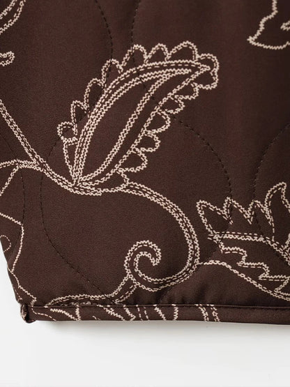 Dam Quiltad Lätt Jacka med Avslappnad Passform för Vardag och Fritid